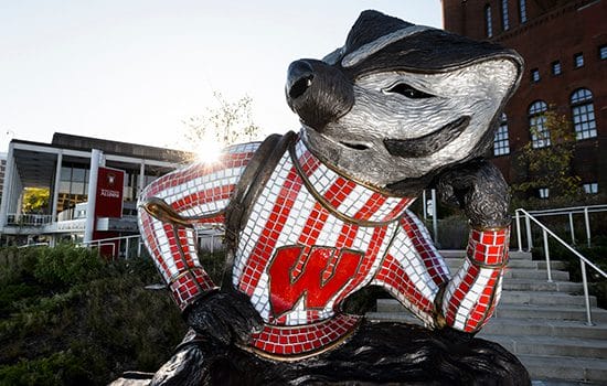 Bucky Badger Alumni park