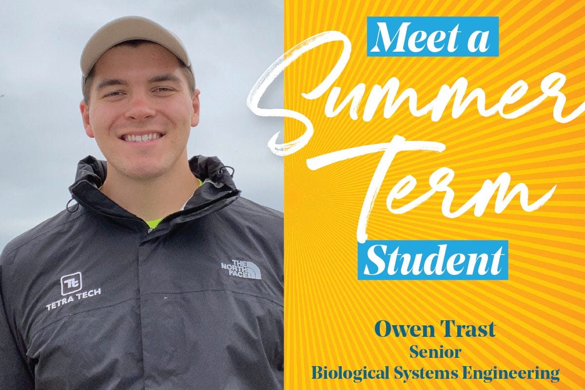 Owen Trast, UW–Madison Summer Term student