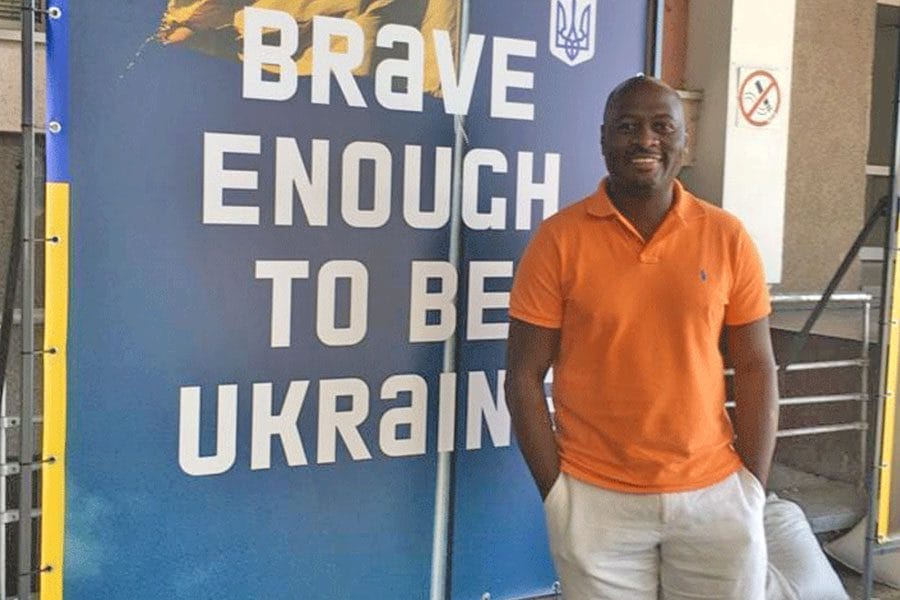 Sammy K. Ngichabe in Ukraine