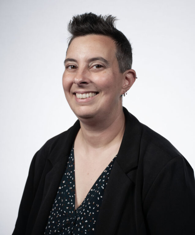 Headshot of Sarah Korpi smiling