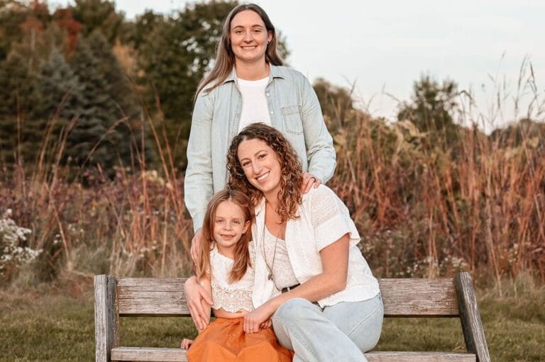 Christine Fifarek and her family