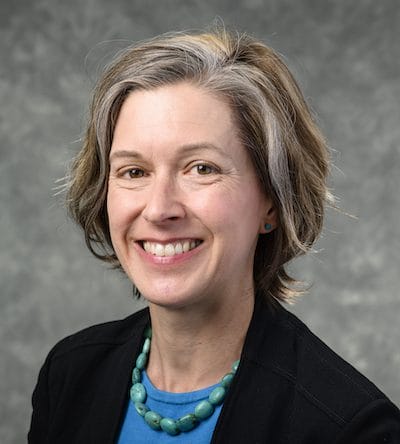 Kristin Eschenfelder, professor and associate director of UW–Madison’s School of Computer, Data & Information Sciences (CDIS)