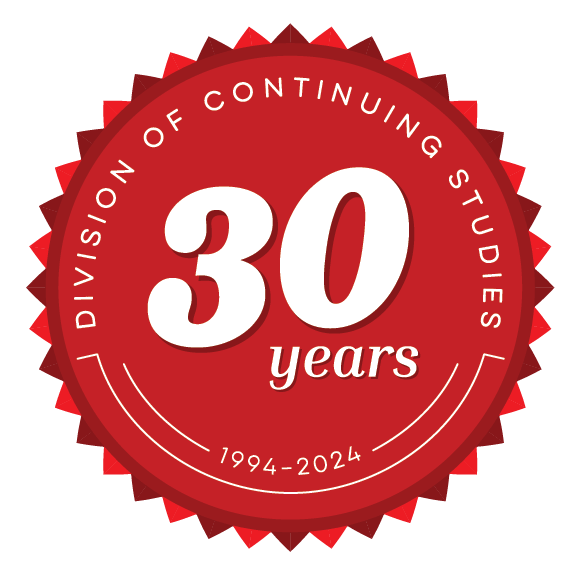 DCS 30 year anniversary badge