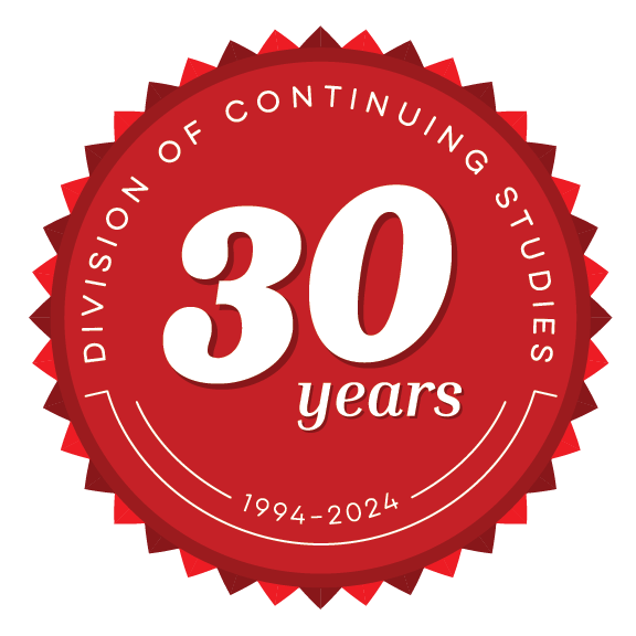 DCS 30 year anniversary badge