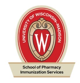 UW-Madison Pharmacy immunization badge