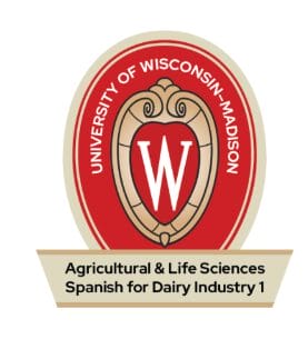 UW-Madison Agricultural Spanish 1 badge