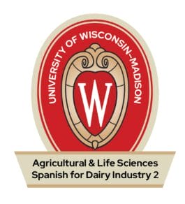 UW-Madison Agricultural Spanish 2 badge