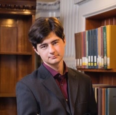 Precollege student with suit on